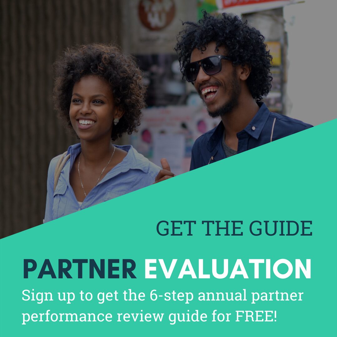 Partner Evaluation, get the free guide.